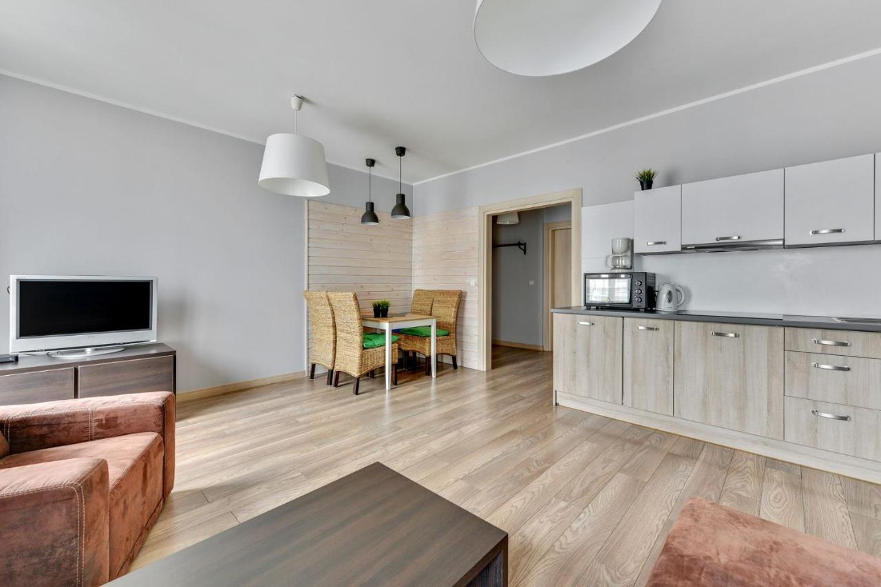 Grand Apartments Szafarnia 8 格但斯克 外观 照片
