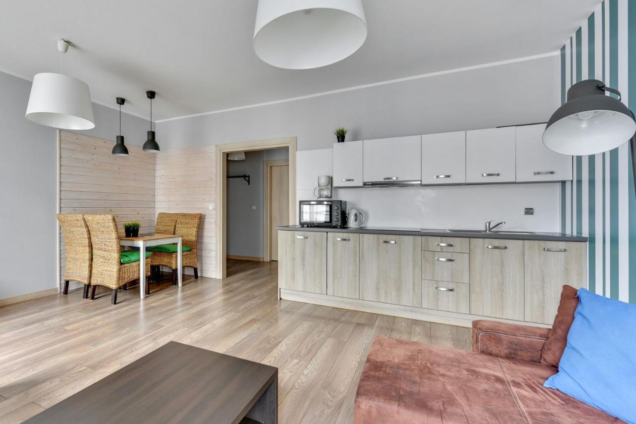 Grand Apartments Szafarnia 8 格但斯克 外观 照片